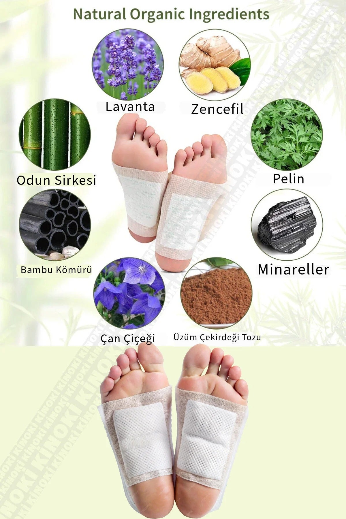 Adımla Lavanta & Bambu Ayak Rahatlatma Bandı (10'lu)
